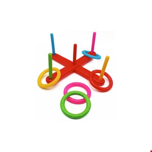 حلقه پرتاپ رنگارنگ